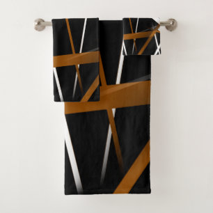 Criss sans couture lignes Brown et blanches de