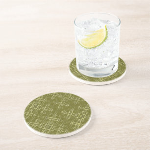 Crisscross Elegance Coaster