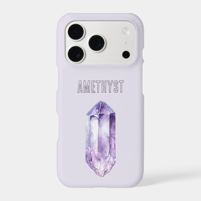 Cristal d'Améthyste Violet (Verso)