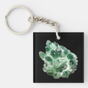 Cristal de Roche Chlorite Naturel Vert Art