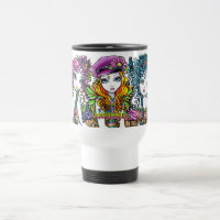 "Cristal, ensoleillé, tasse de fée d'arc-en-ciel