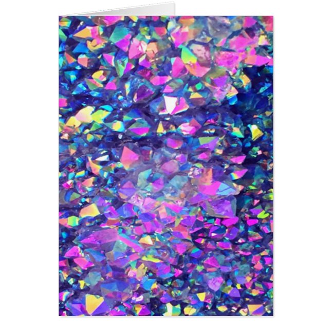 Cristaux à bulles tombantes (Devant)