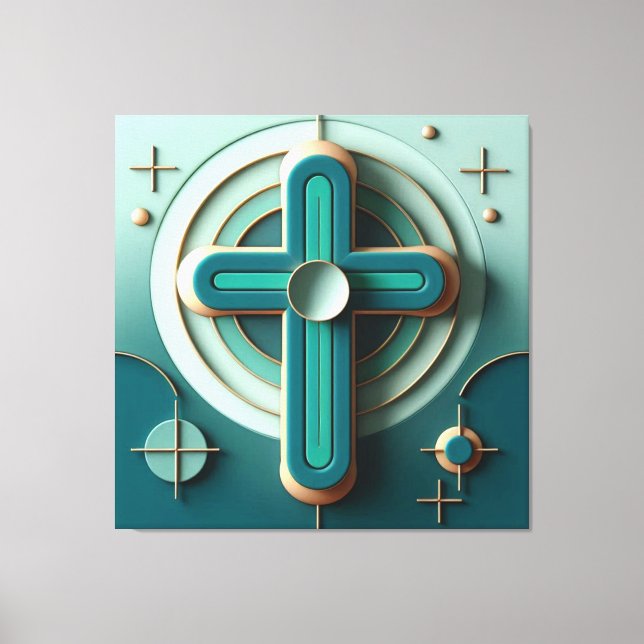 Cristian Cross  Canvas Print (Front)