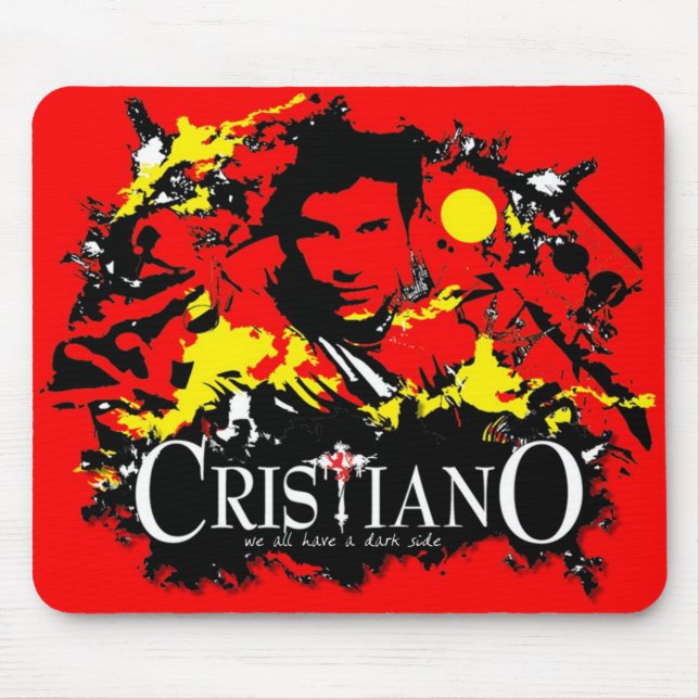 CRISTIANO Rocks! Mouse Pad (Front)