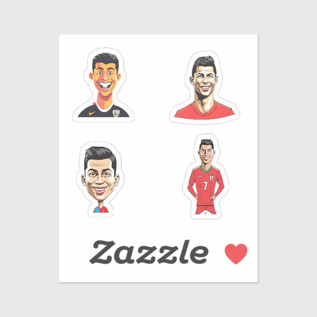 cristiano ronaldo caricatures (Sheet)
