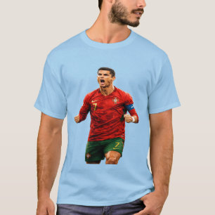 Cristiano Ronaldo Portugal Football Legend Graphic T-Shirt
