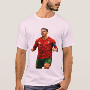 Cristiano Ronaldo Portugal Football Legend Graphic T-Shirt