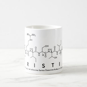 Cristin peptide name mug