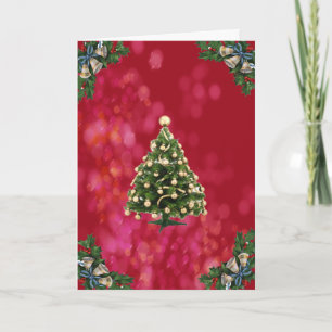 Cristmas Tree Holiday Card