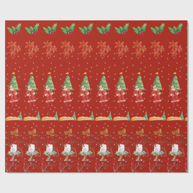 Cristmas Wrapping Paper (Flat)