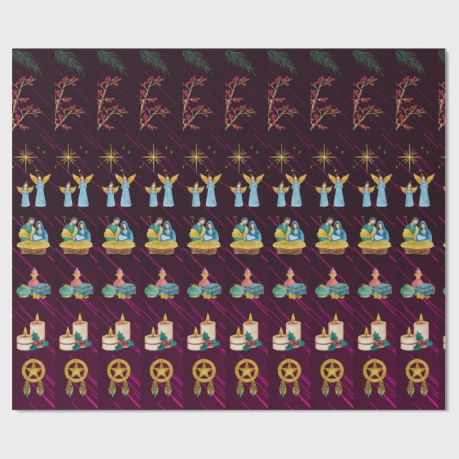 Cristmas Wrapping Paper (Flat)