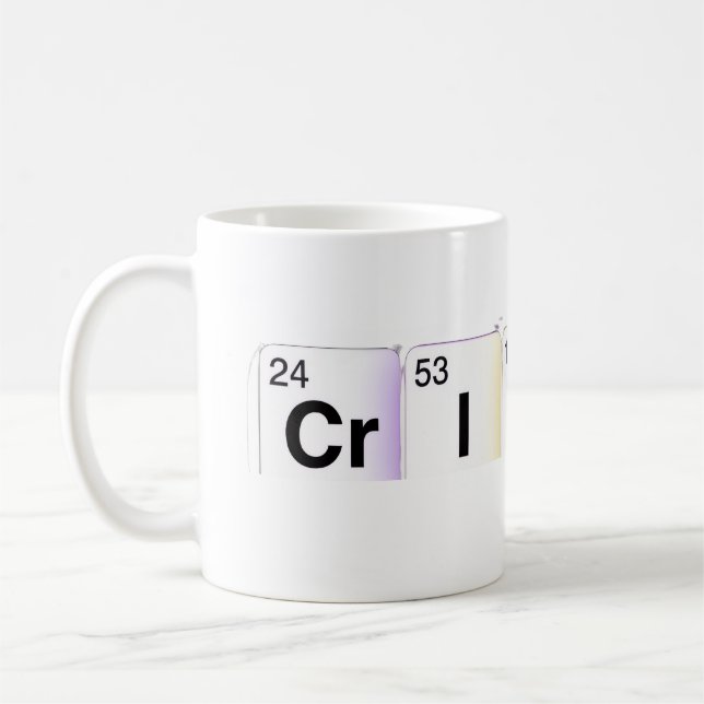 Cristo Elementos Químicos Coffee Mug (Left)