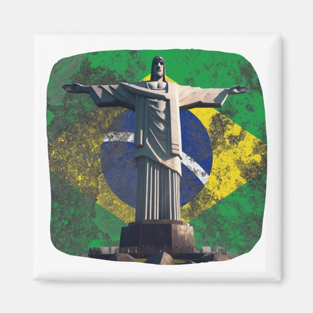 Cristo Redentor Magnet (Front)