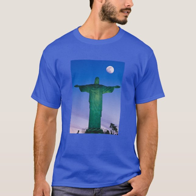 Cristo Redentor Statue| Rio de Janeiro Brazil T-Shirt (Front)