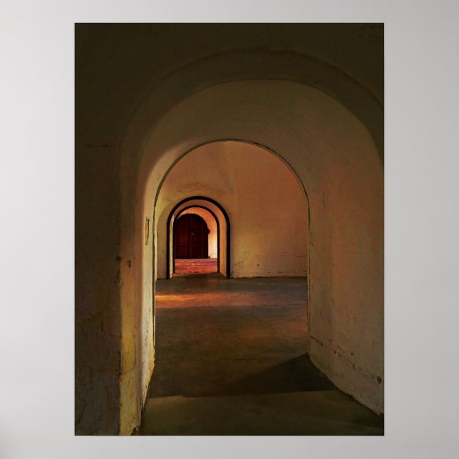 Cristobal Corridor Poster Print (Front)