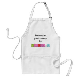 Cristopher periodic table name apron