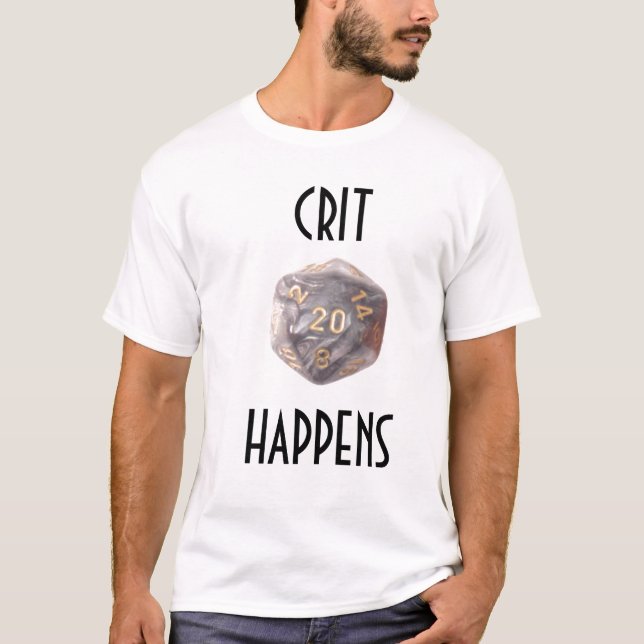 CRIT HAPPENS T-Shirt (Front)