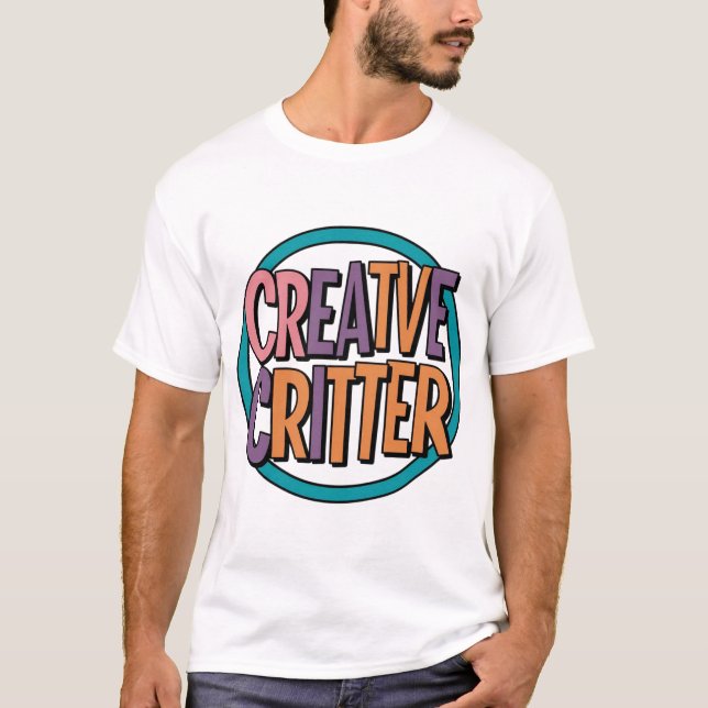 👕 🎭 Critère Créatif T-shirt homme 🎭 👕 (Devant)