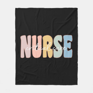 Critical Care Nurse    Fleece Blanket