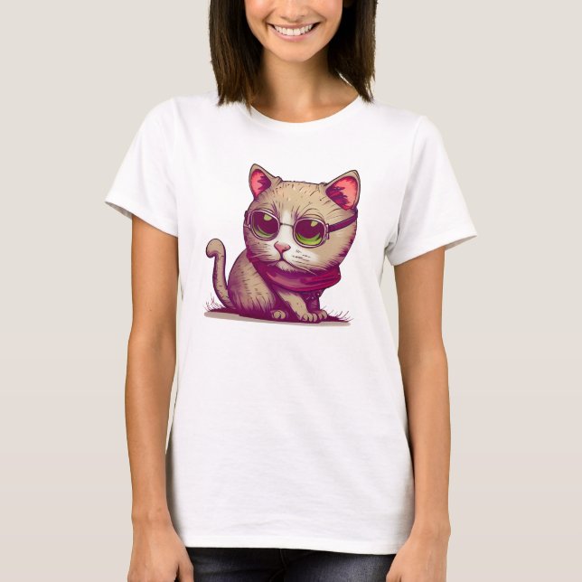 Critical Cat Vibes Women's T-Shirt (Front)