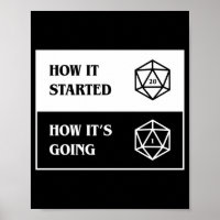 Critical Fail D20 Dice How it is Going Funny