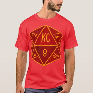 Critical Hit Red Gold T-Shirt