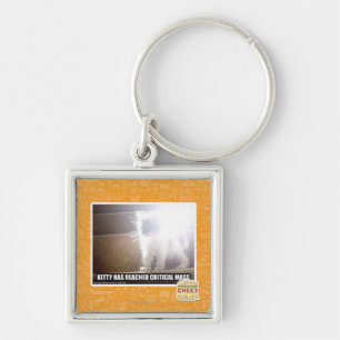Critical Mass Kitty Keychain