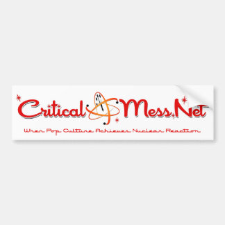Critical Mess Bumper Sticker! Sticker