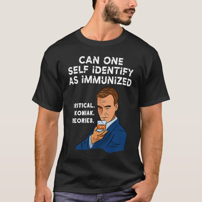 Critical Race Theory It Is Not Self Identify As Im T-Shirt (Front)