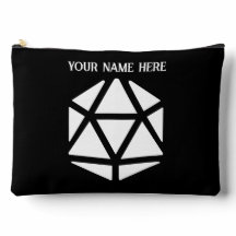 Critical Strike Dice Acc. Zip Pouch (Large)