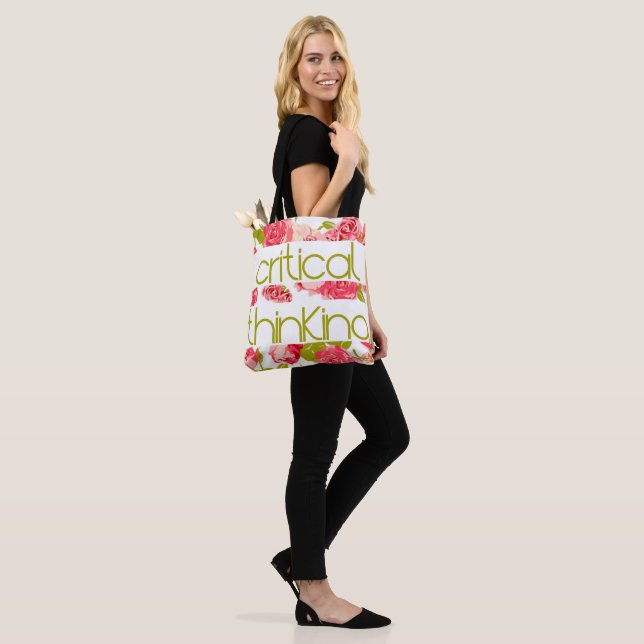 Critical Thinking Tote Bag (On Model)