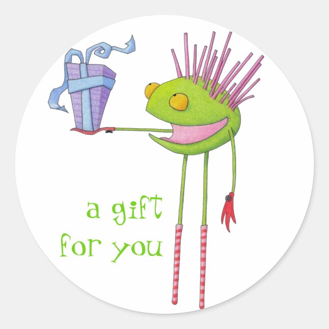 Critter Cedric Sticker (Front)