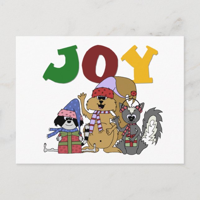 Critter Joy Tshirts and Gifts Postcard (Front)