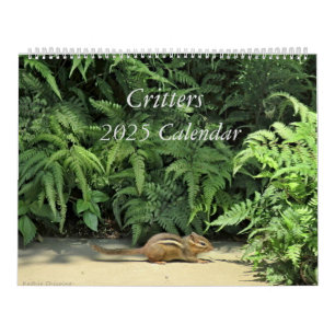 Critters 2025 Calendar