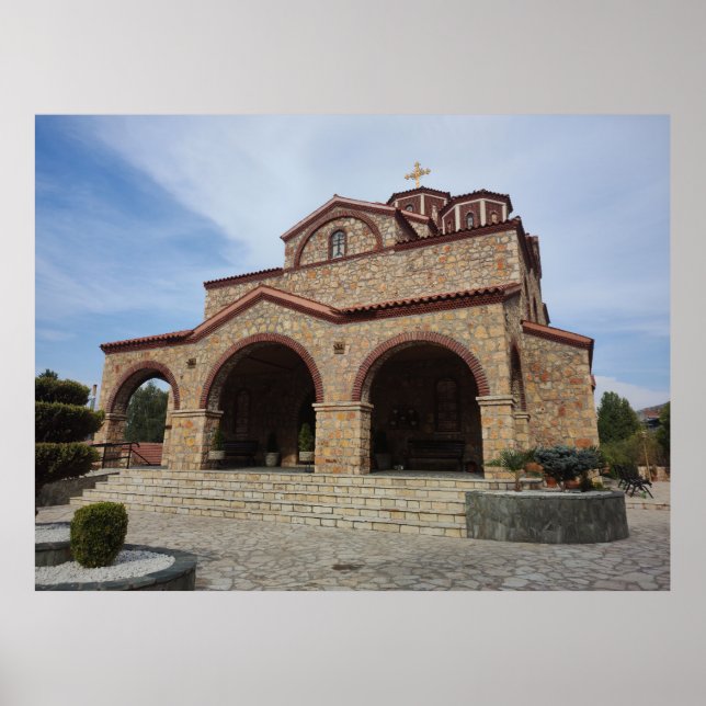 Crkva Sv. Kiril i Metodij-Veles Poster (Front)