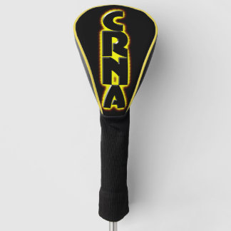 CRNA Anesthesia Burning Golf Head Cover