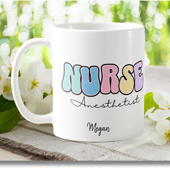 CRNA Certified Nurse Anesthetist Registered Nurse Coffee Mug (Creator Uploaded)