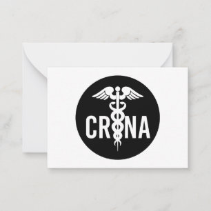 CRNA Certified Registered Nurse Anesthetist Card
