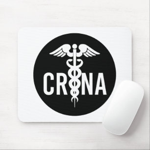 CRNA Certified Registered Nurse Anesthetist Gift Mouse Pad