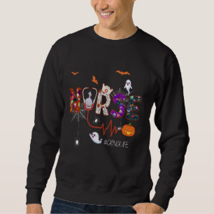CRNA Certified Registered Nurse Anesthetist Scary Sweatshirt