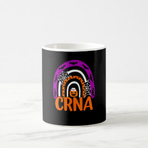Crna Certified Registered Nurse Anesthetist Spooky Coffee Mug