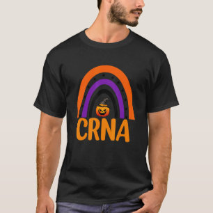 Crna Certified Registered Nurse Anesthetist Spooky T-Shirt