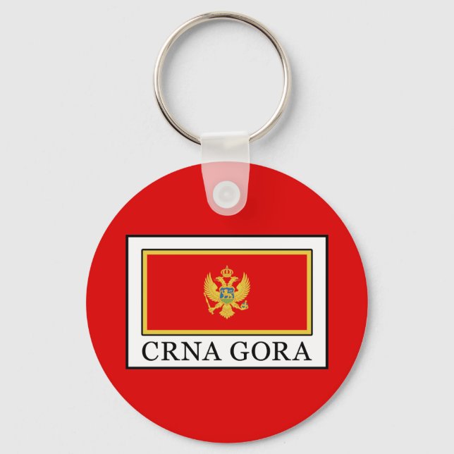 Crna Gora Keychain (Front)