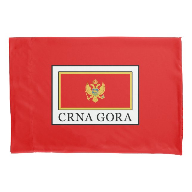 Crna Gora Pillowcase (Front)