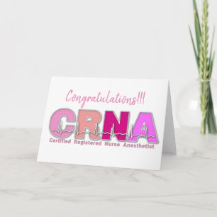 CRNA Nurse Anesthetist  Card