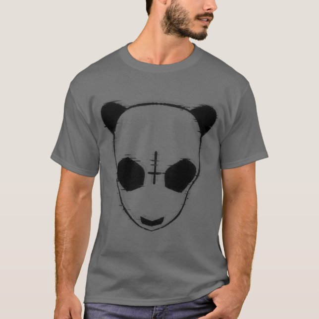 Cro Rapper Mask funny T-Shirt (Front)
