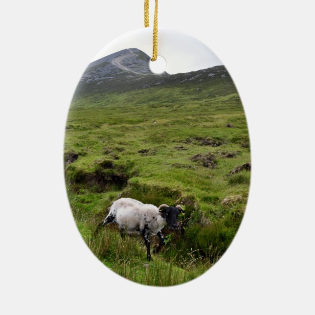 Croagh Patrick ornament (Back)