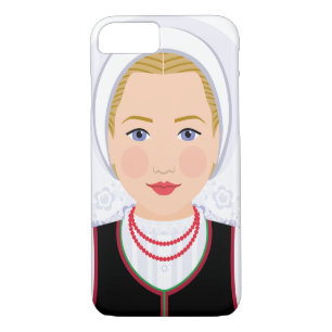 Croate Lika blonde matryoshka Coque