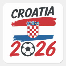 Croatia 2026 Soccer Fan Design Flag Colors