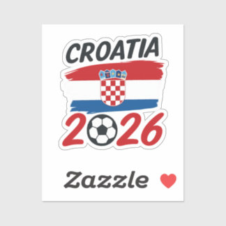 Croatia 2026 Soccer Fan Design Flag Colours